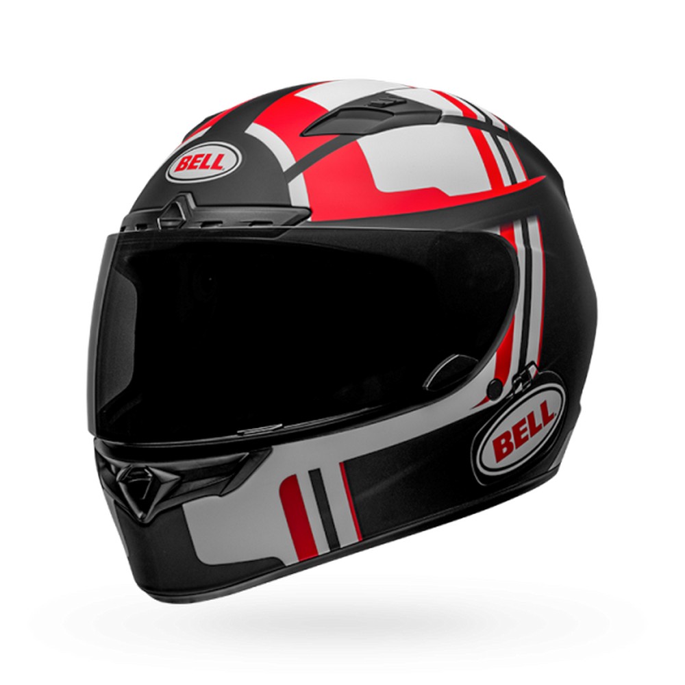 Bell Qualifier DLX MIPS Torque Motorcycle Helmet Torque Matte Black/Red LG | eBay