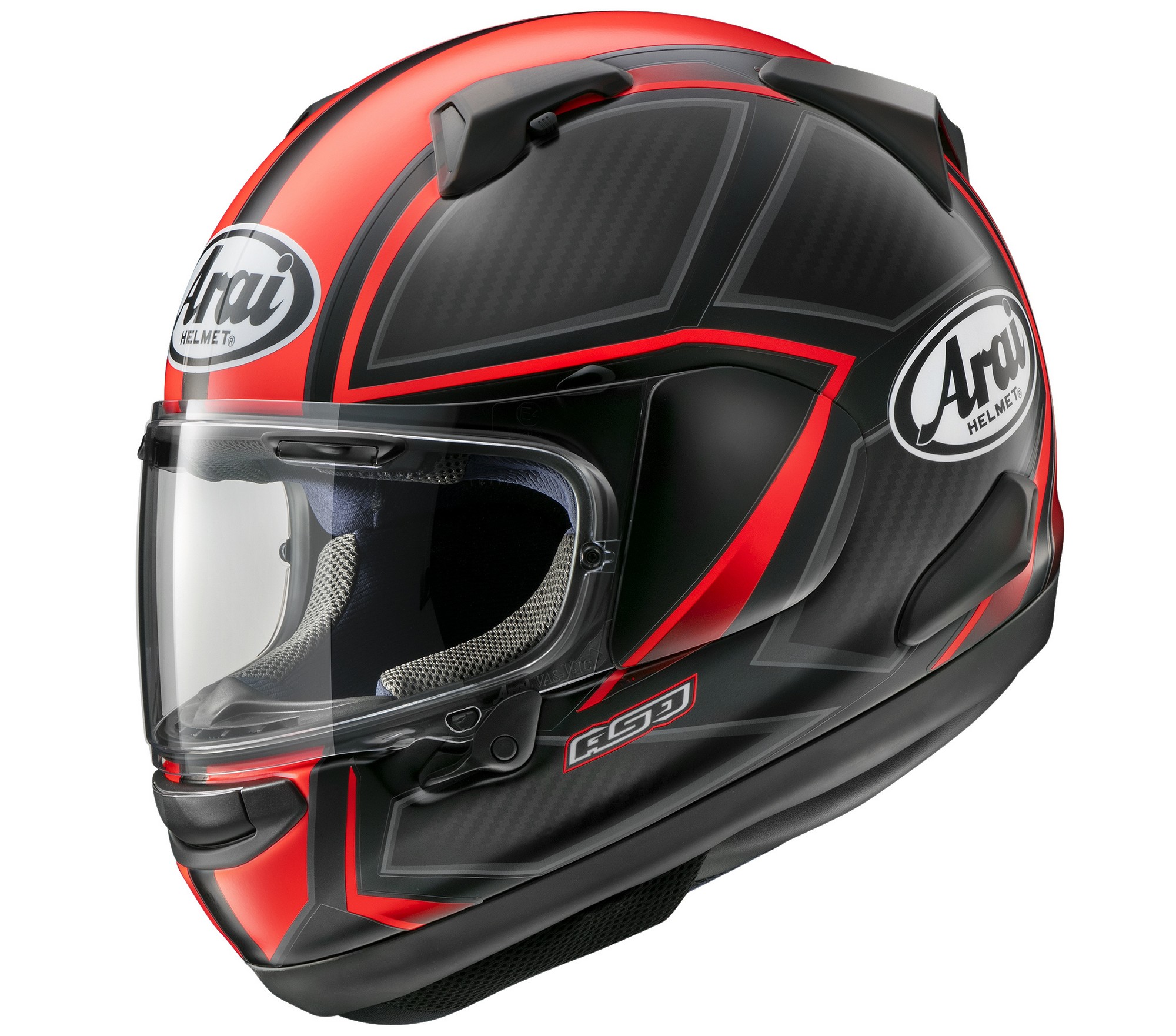 Arai Quantum-X Spine Motorcycle Helmet (M2020D) Red | eBay