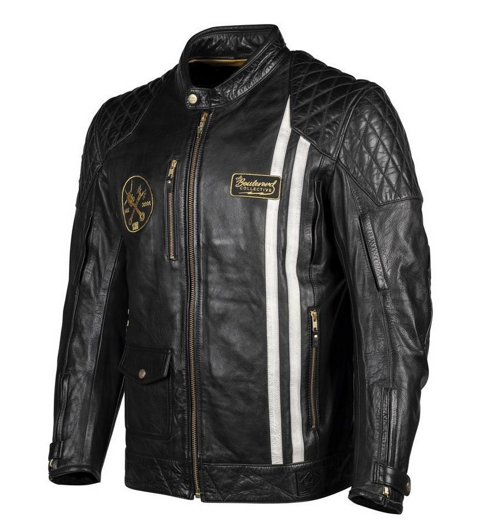 Cortech Trans-Am Mens Leather Motorcycle Jacket Black | eBay