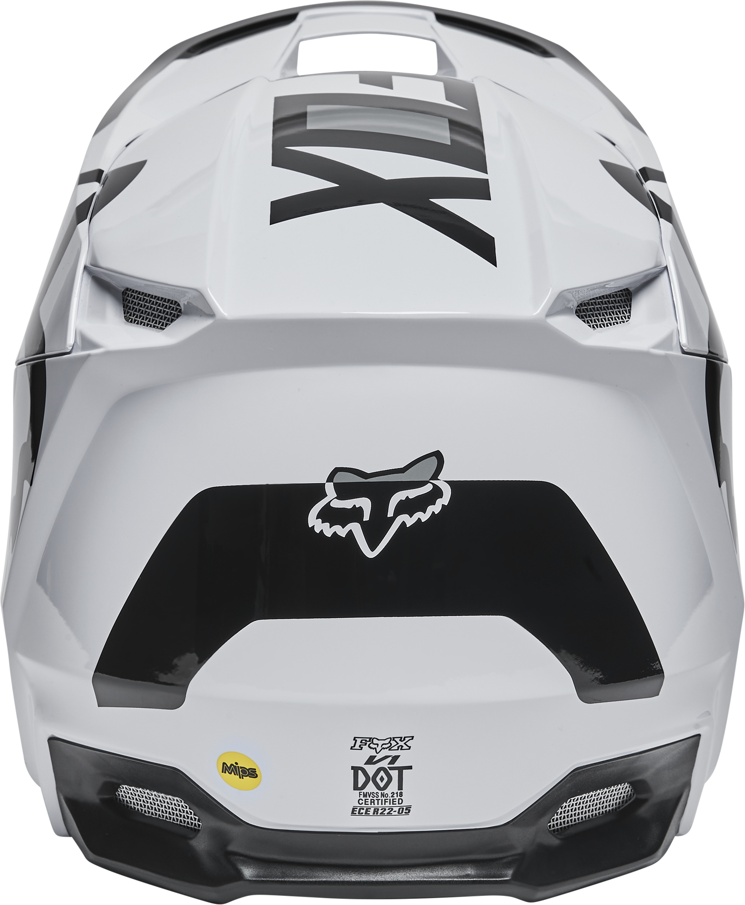 Casco Motocross FOX - V1 LUX #28001-002 - Fox Racing Argentina