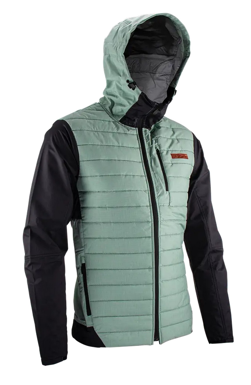 Leatt Chaqueta MTB Trail 3.0 Pistachio  Hooded jacket, Color block jacket,  Jackets